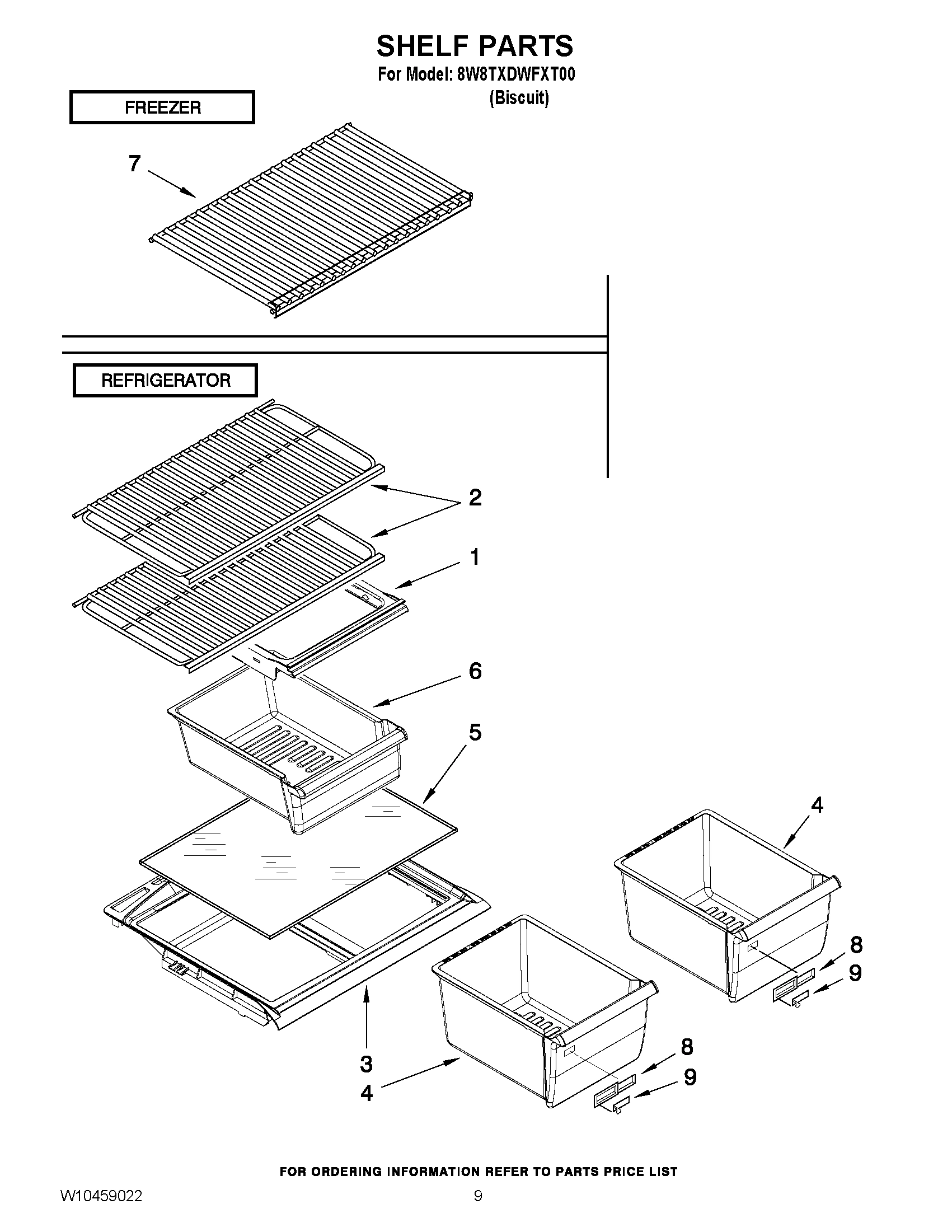 05 - SHELF PARTS