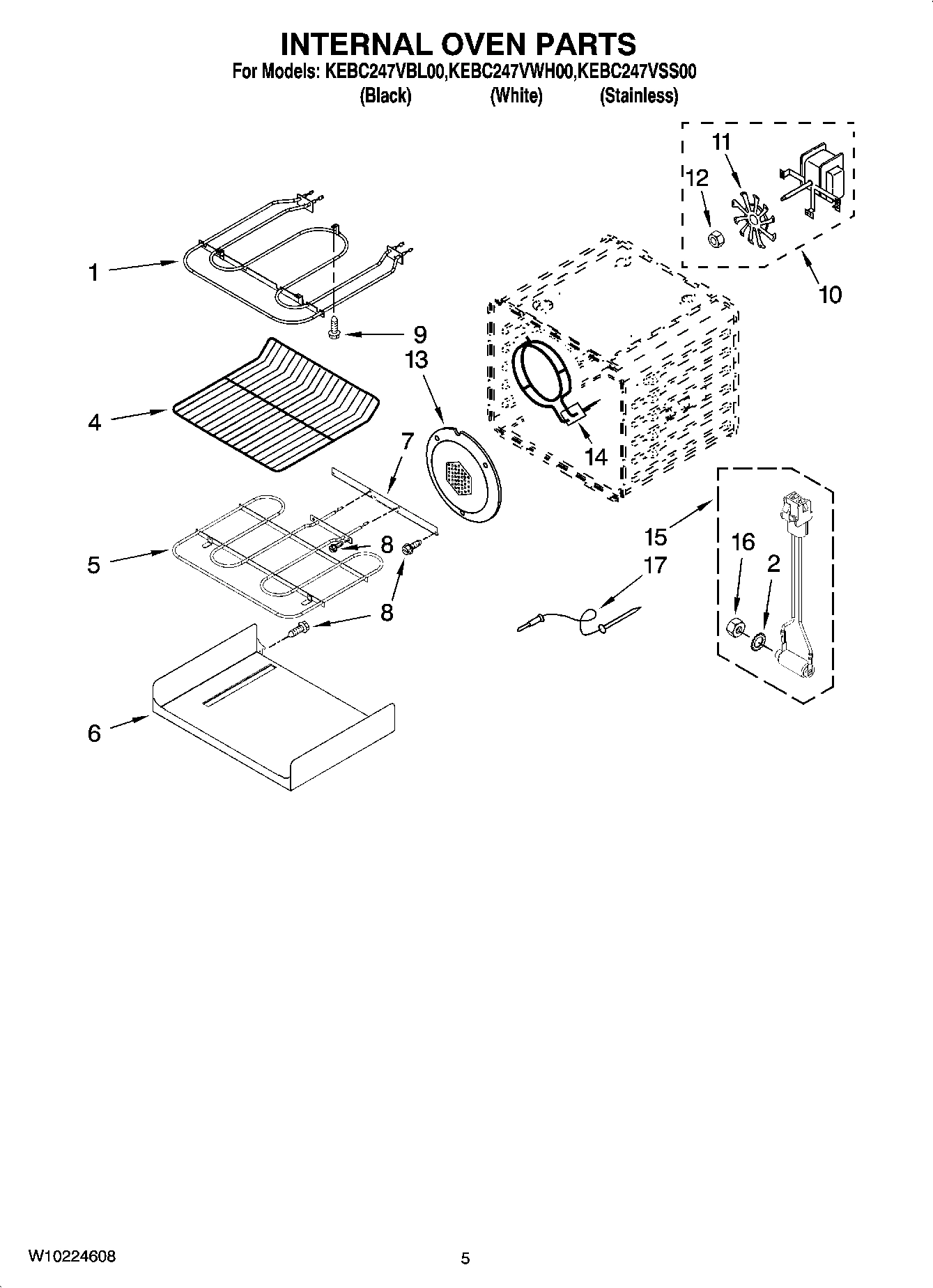 04 - INTERNAL OVEN PARTS