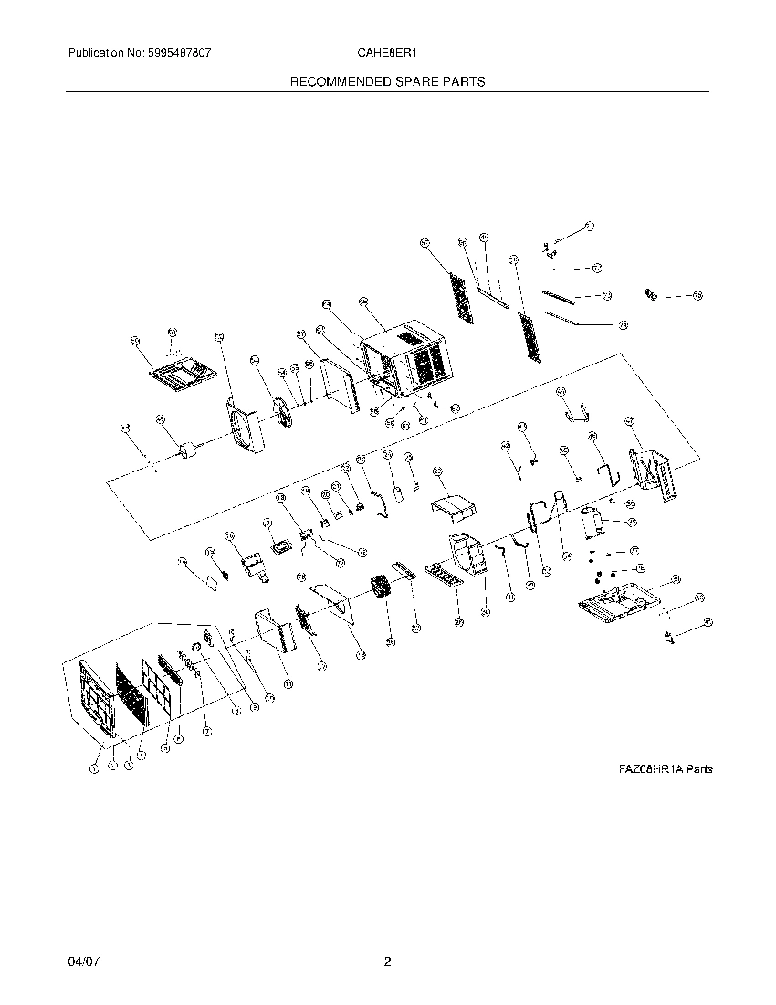 03 - RECOMMENDED SPARE PARTS
