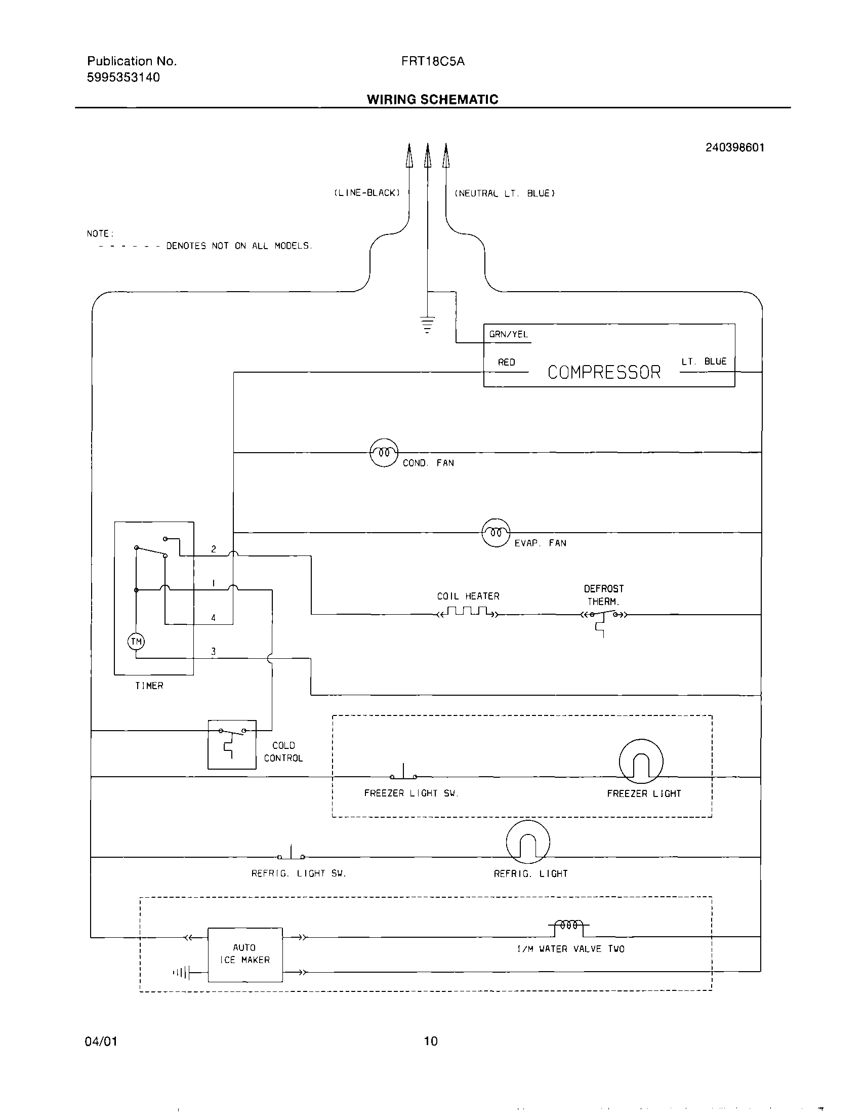 10 - WIRING SCHEMATIC