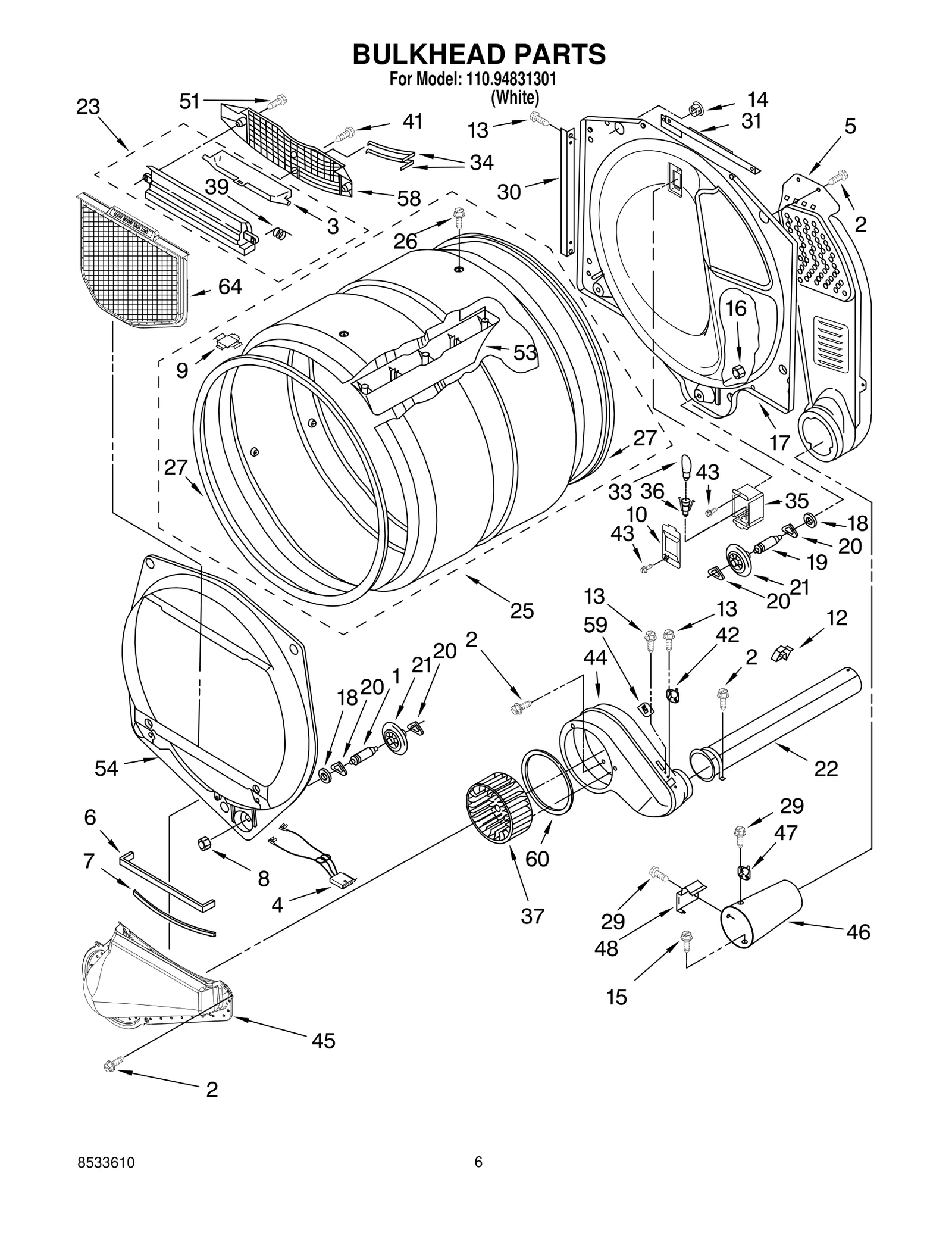 BULKHEAD PARTS