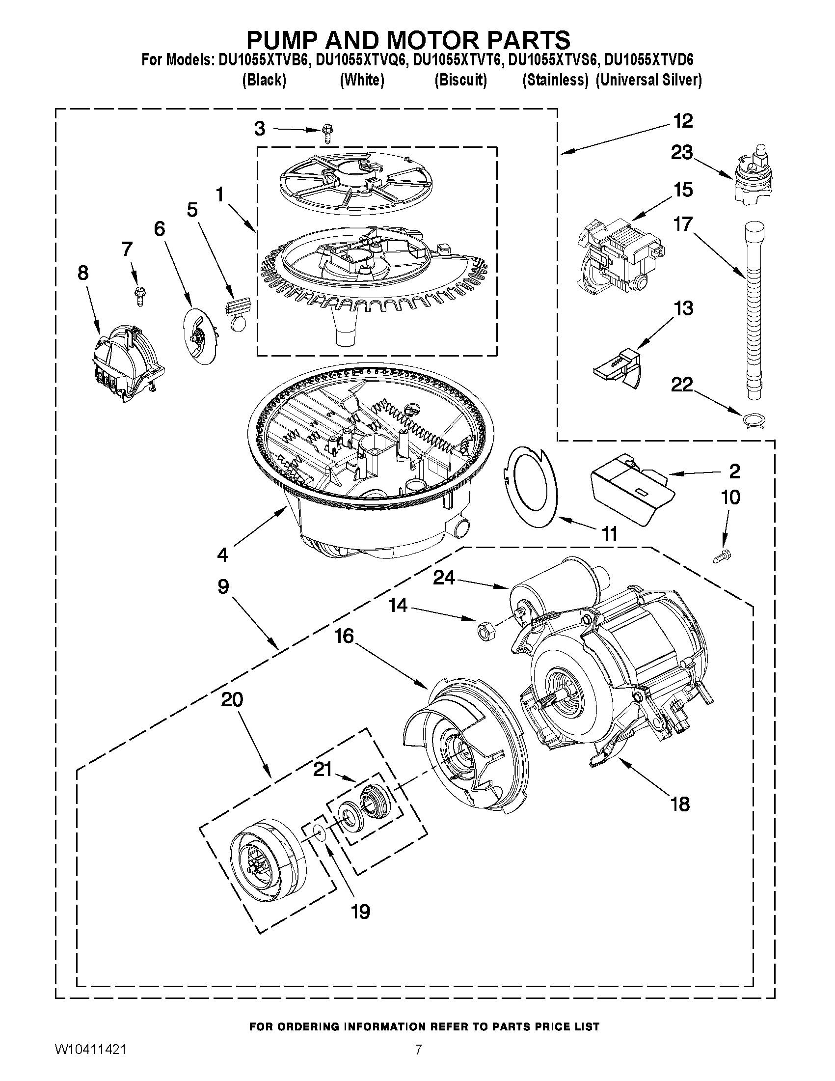 06 - PUMP AND MOTOR PARTS