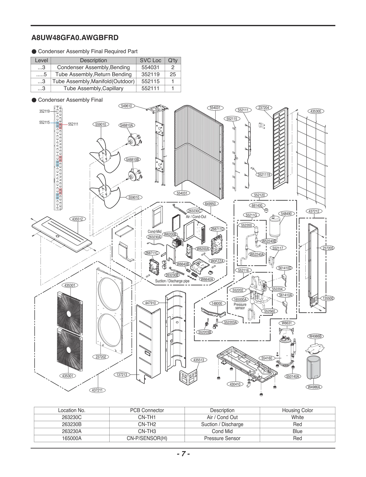 CONDENSER ASSEMBLY