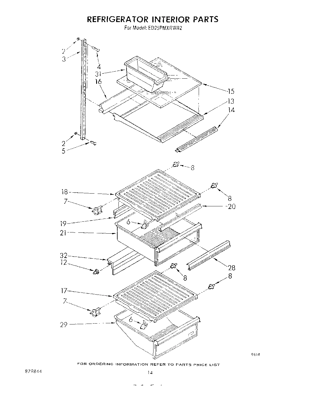 08 - REFRIGERATOR INTERIOR , LIT/OPTIONAL