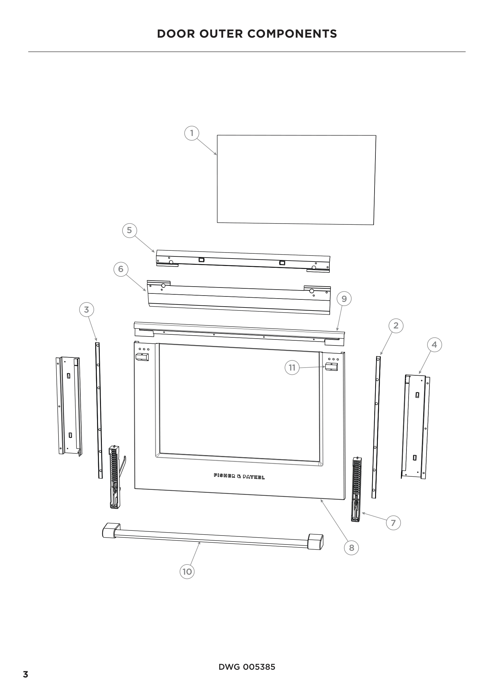 DOOR OUTER COMPONENTS