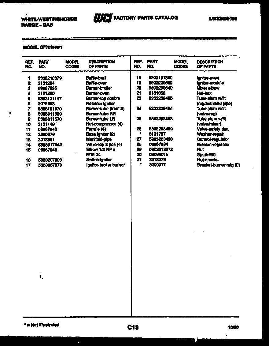 05 - BROILER DRAWER PARTS