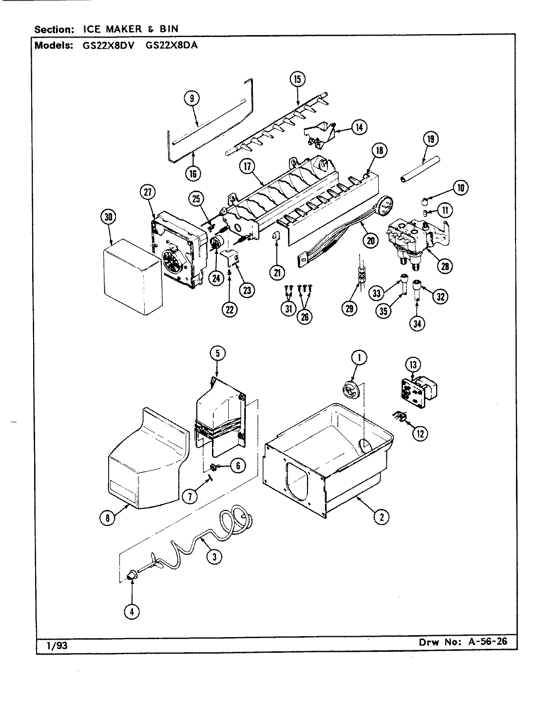 06 - ICE MAKER & BIN