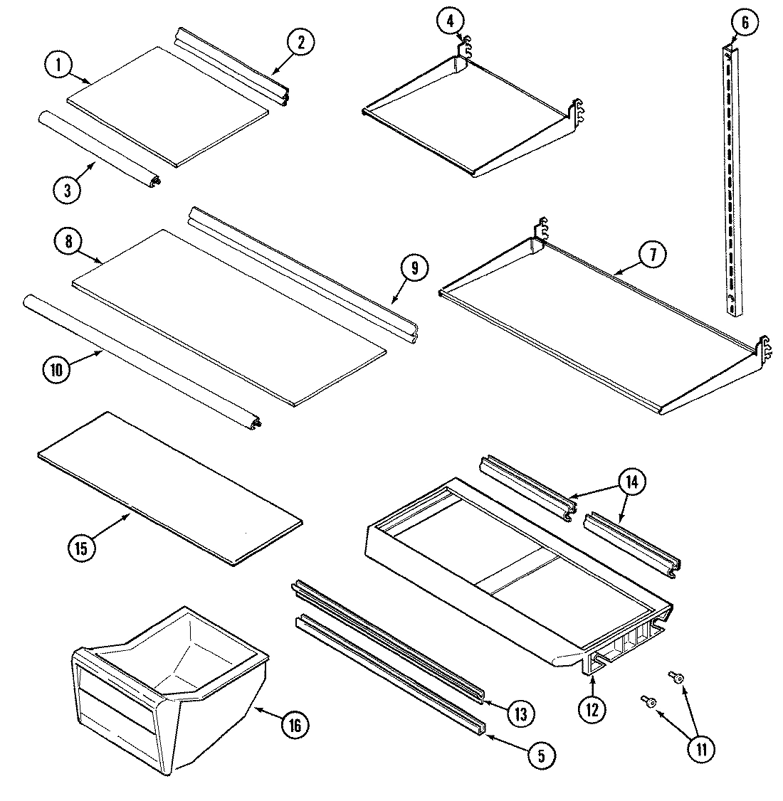 08 - SHELVES & ACCESSORIES