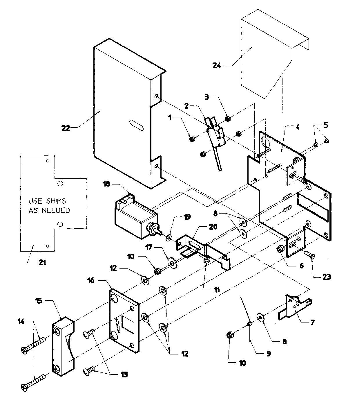 01 - DOOR SAFETY INTERLOCK (MN MODELS)