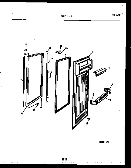 03 - REFRIGERATOR DOOR PARTS