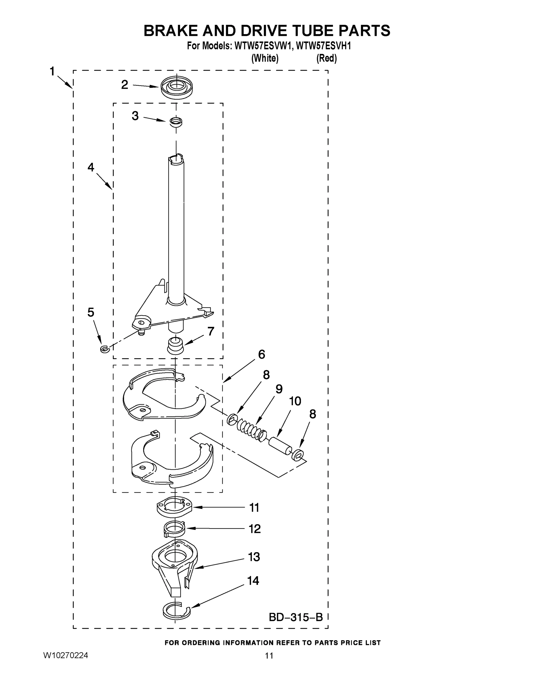 07 - BRAKE AND DRIVE TUBE PARTS