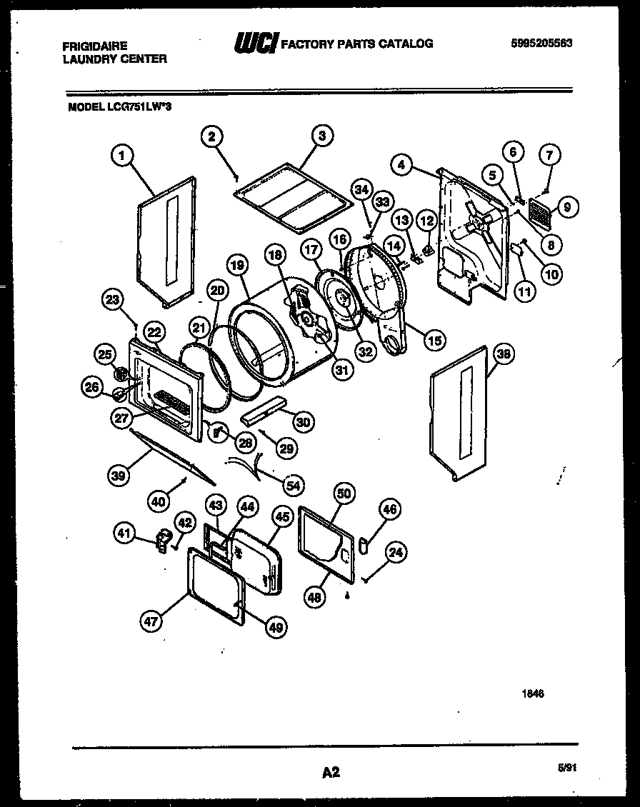 02 - CABINET AND COMPONENT PARTS