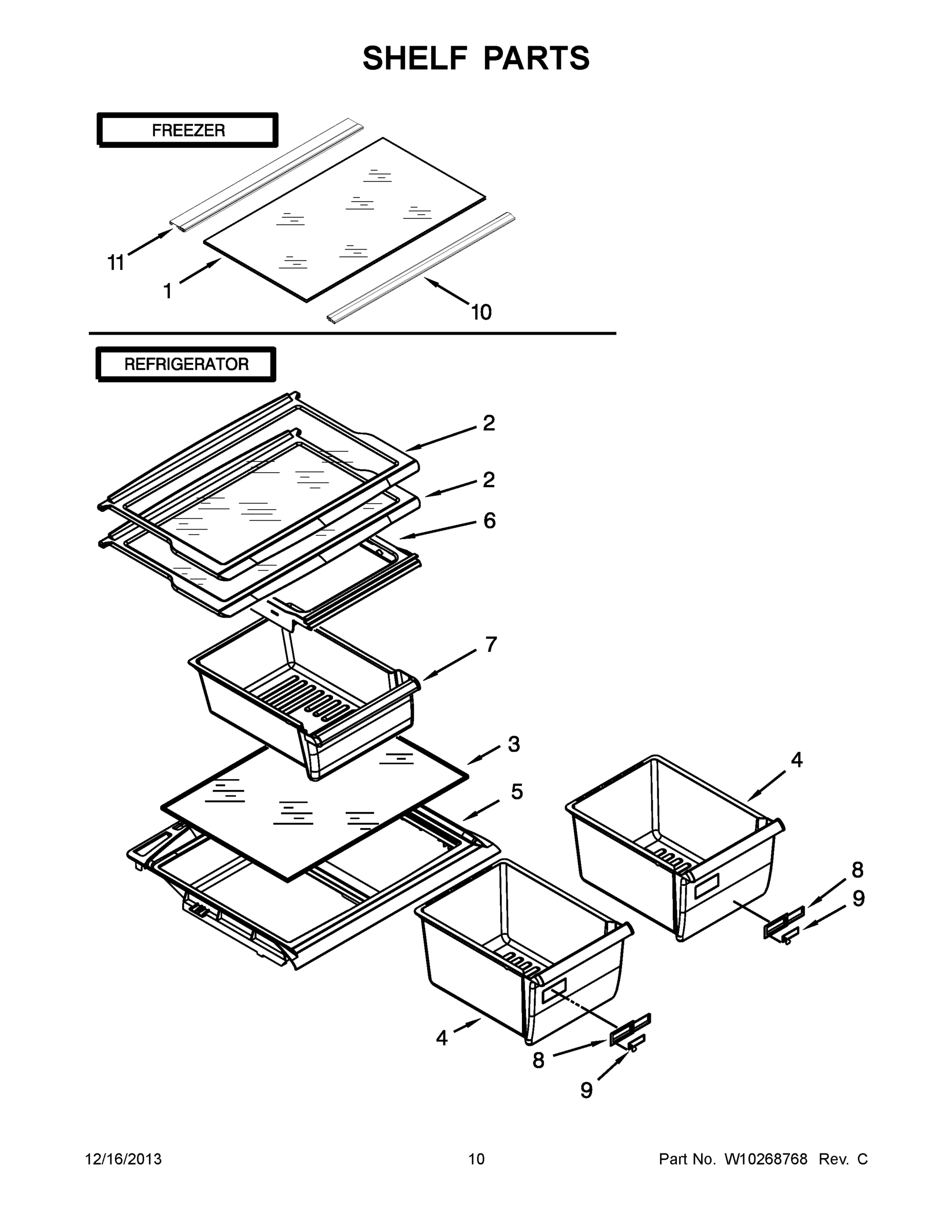 06 - SHELF PARTS