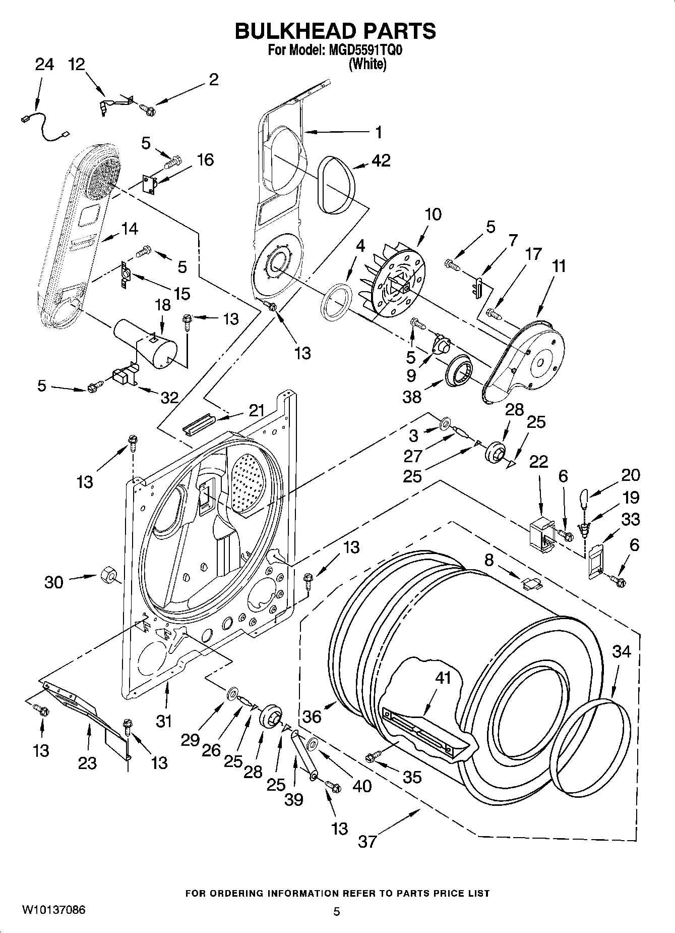 03 - BULKHEAD PARTS
