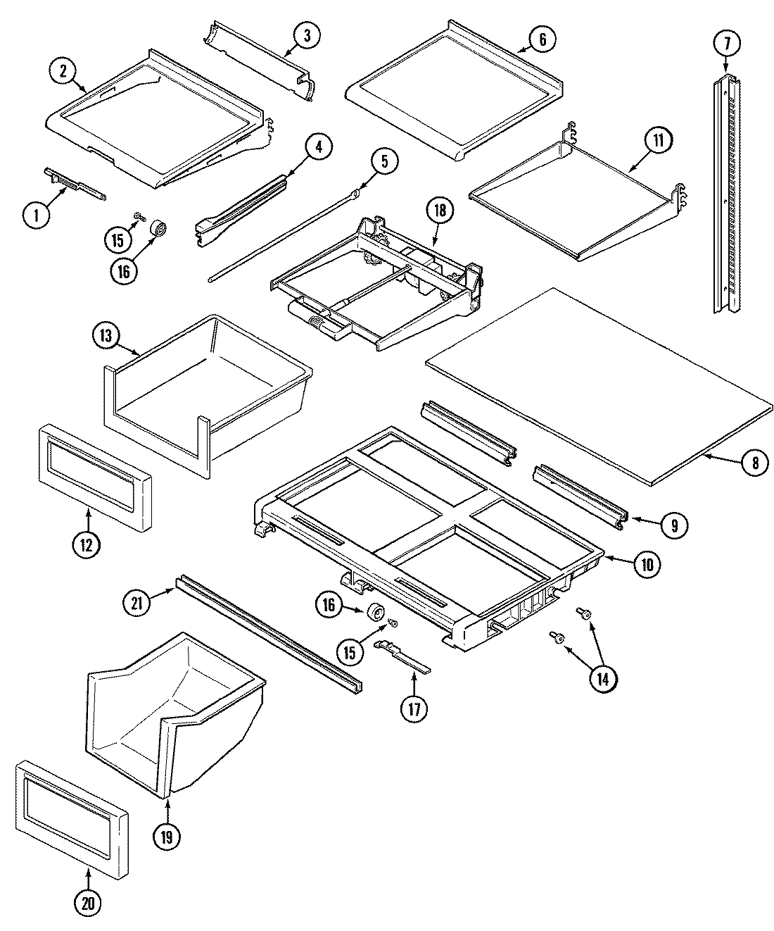 09 - SHELVES & ACCESSORIES