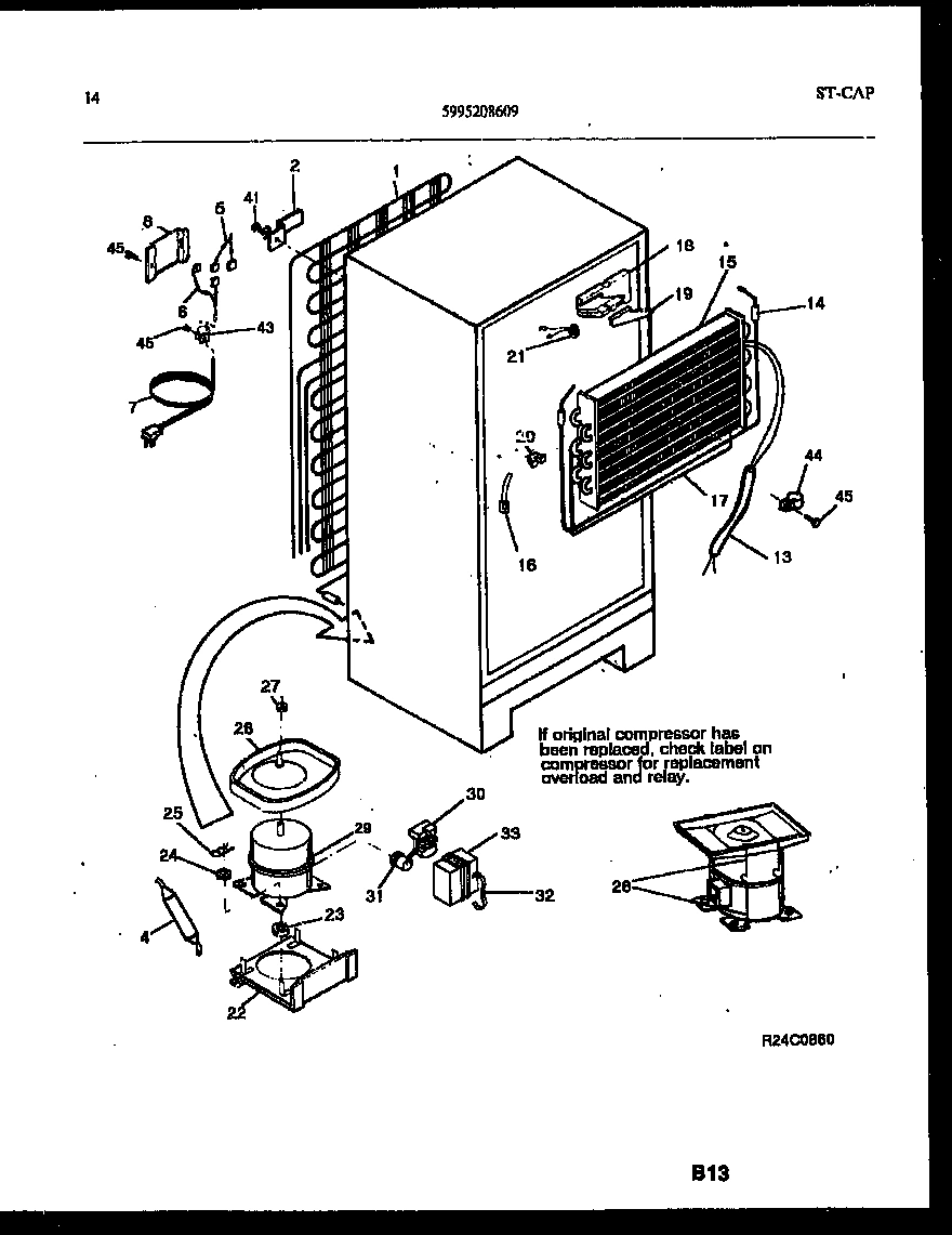 08 - SYSTEM AND AUTOMATIC DEFROST PARTS
