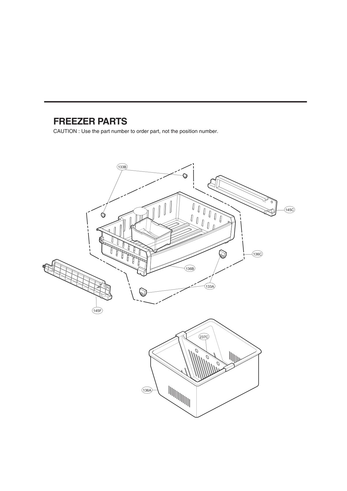 FREEZER PARTS