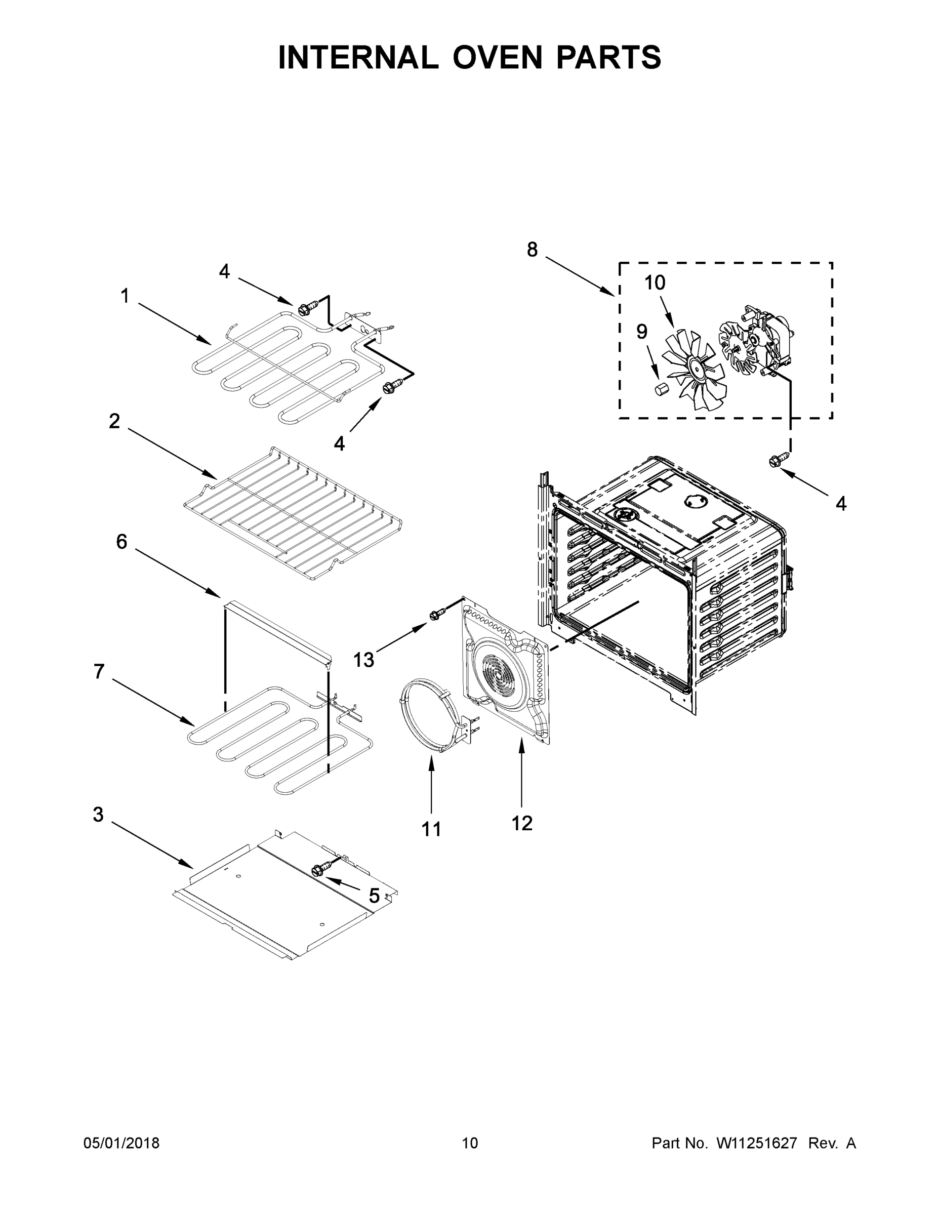 06 - INTERNAL OVEN PARTS