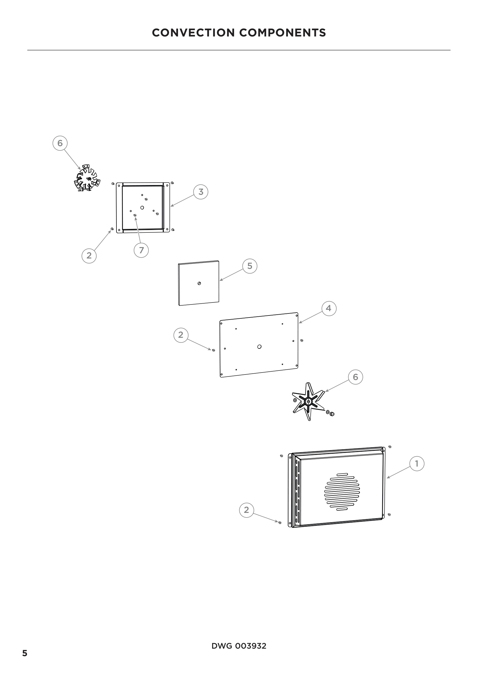 CONVECTION COMPONENTS