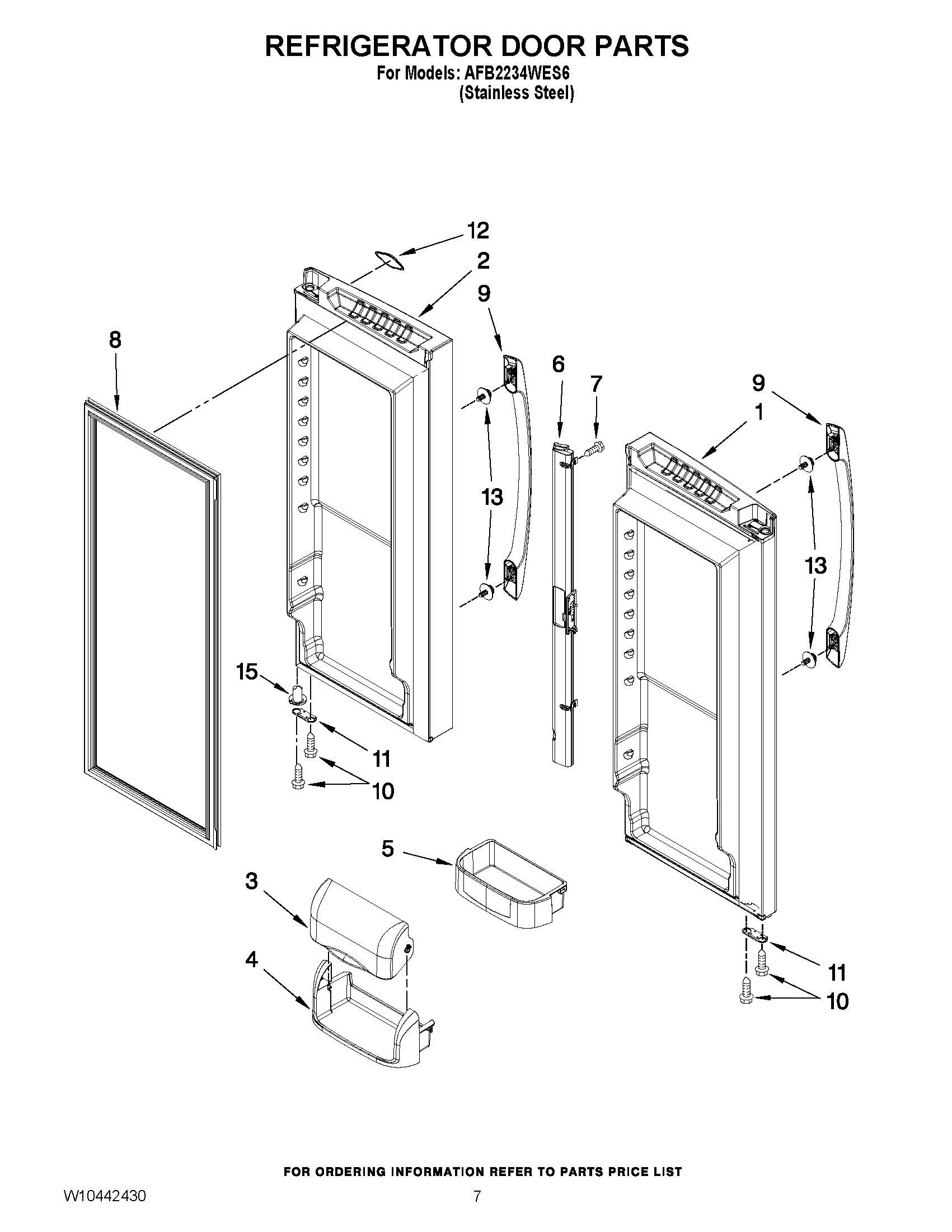 05 - REFRIGERATOR DOOR PARTS
