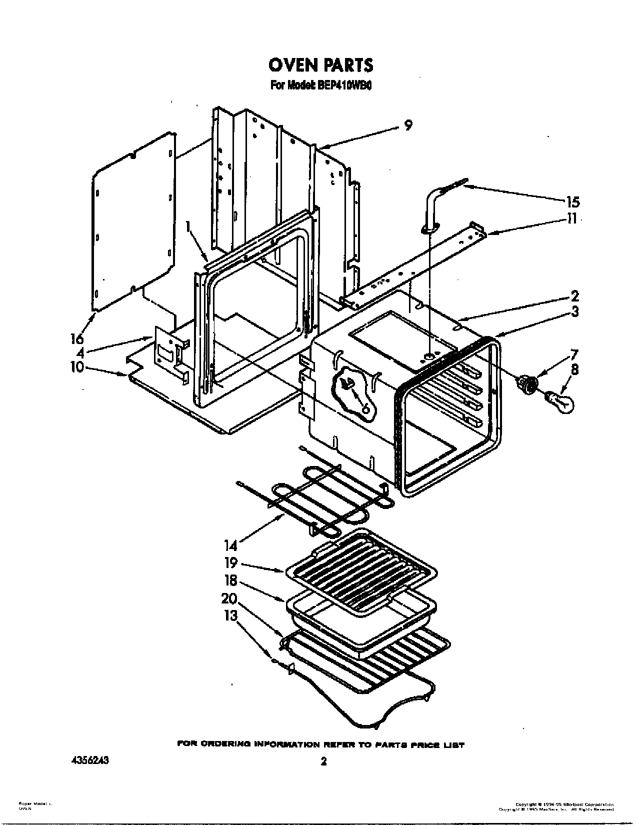 02 - OVEN PARTS