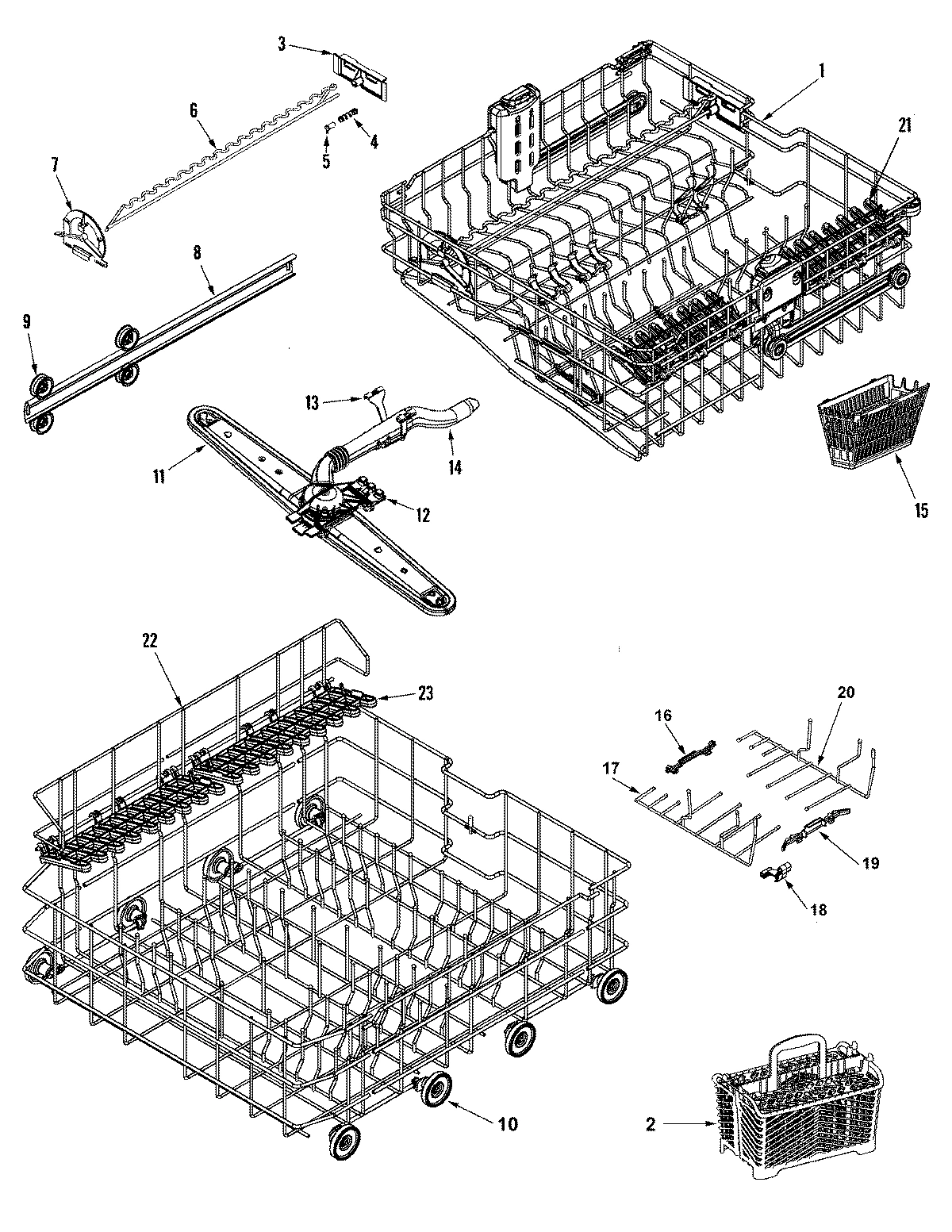 05 - TRACK & RACK ASSEMBLY