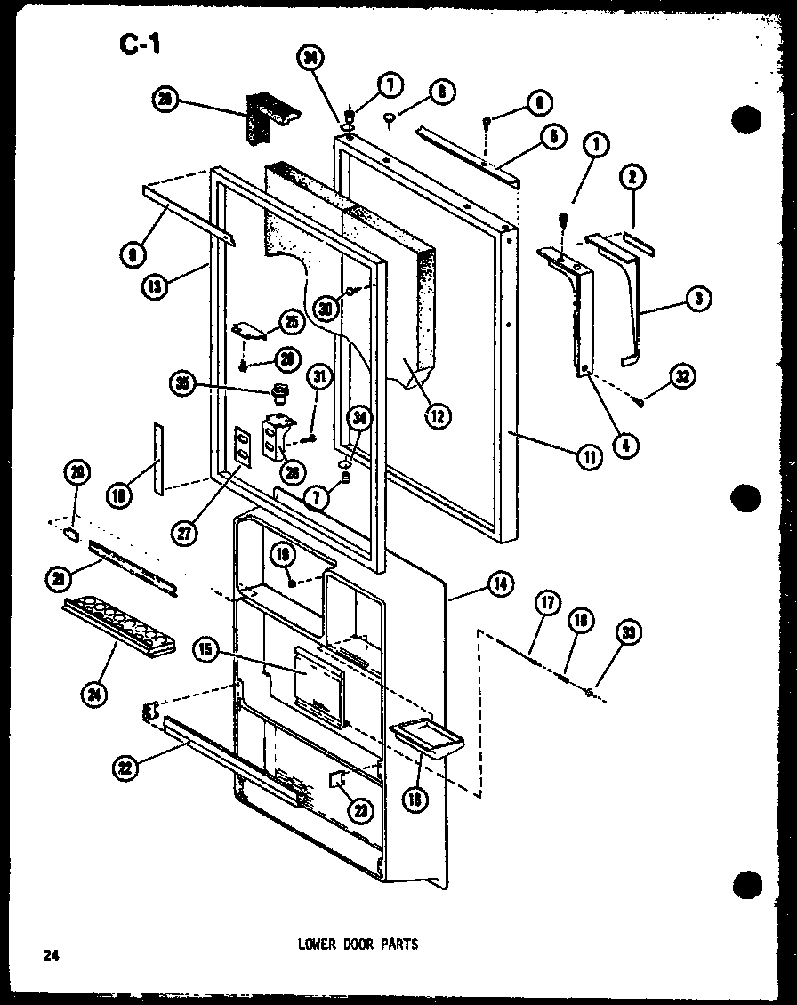 06 - LOWER DOOR PARTS