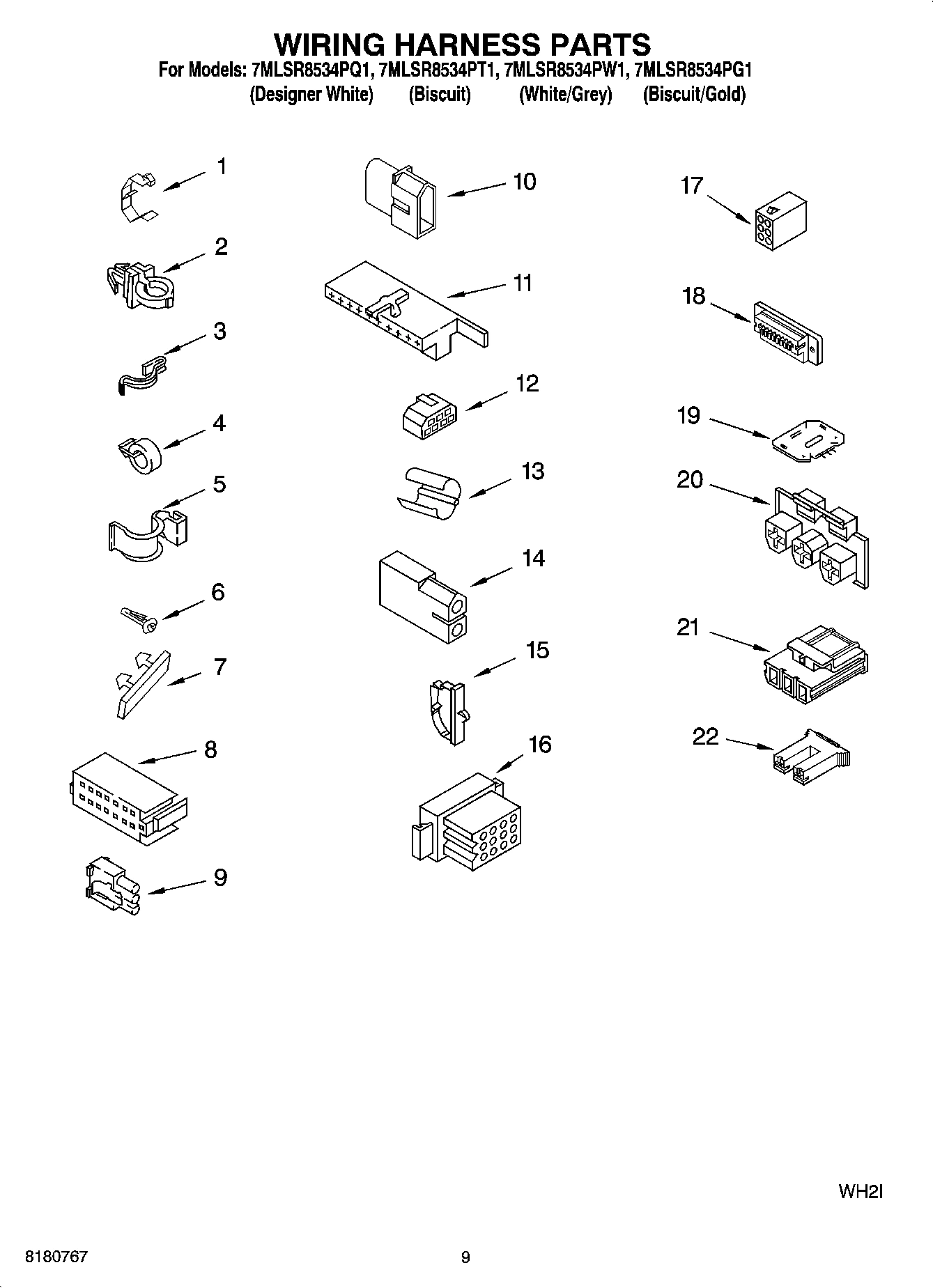 06 - WIRING HARNESS PARTS