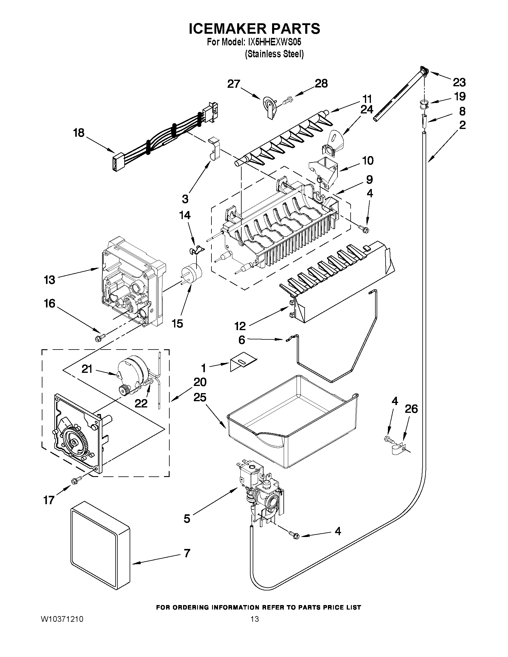 08 - ICEMAKER PARTS