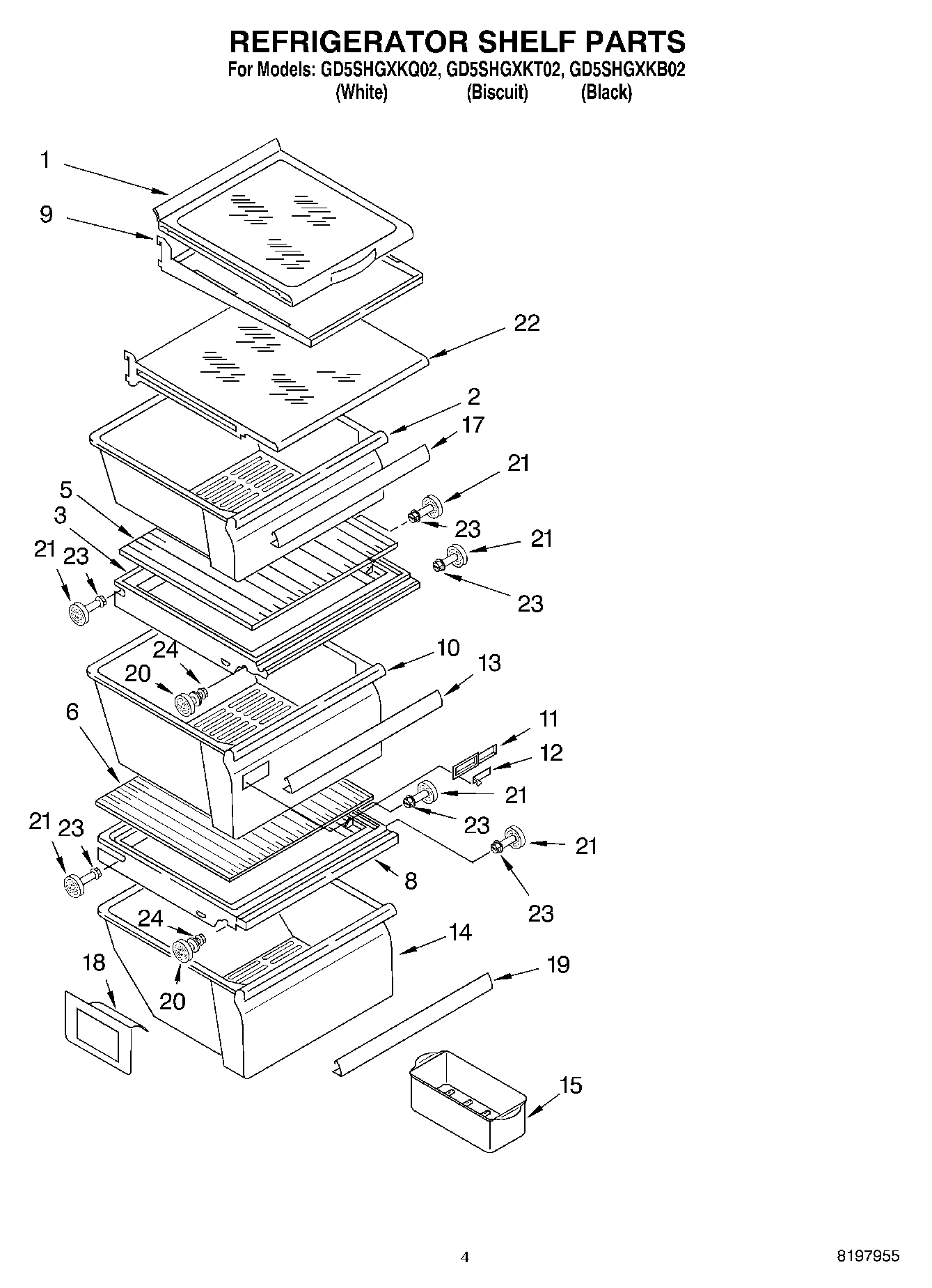 03 - REFRIGERATOR SHELF
