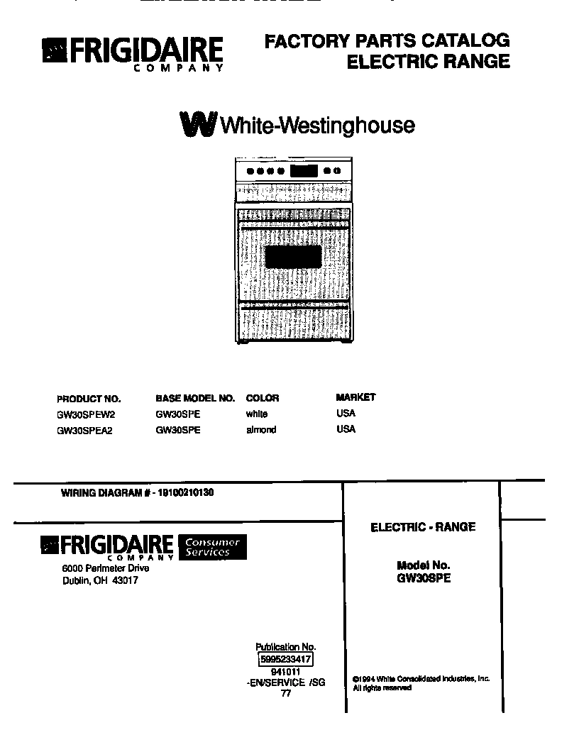 01 - RANGE, ELECTRIC