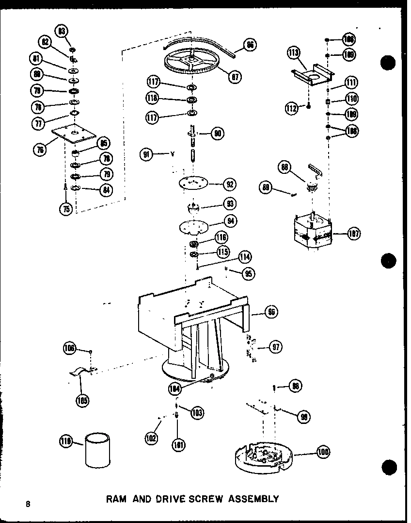 04 - RAM AND DRIVE SCREW ASSY