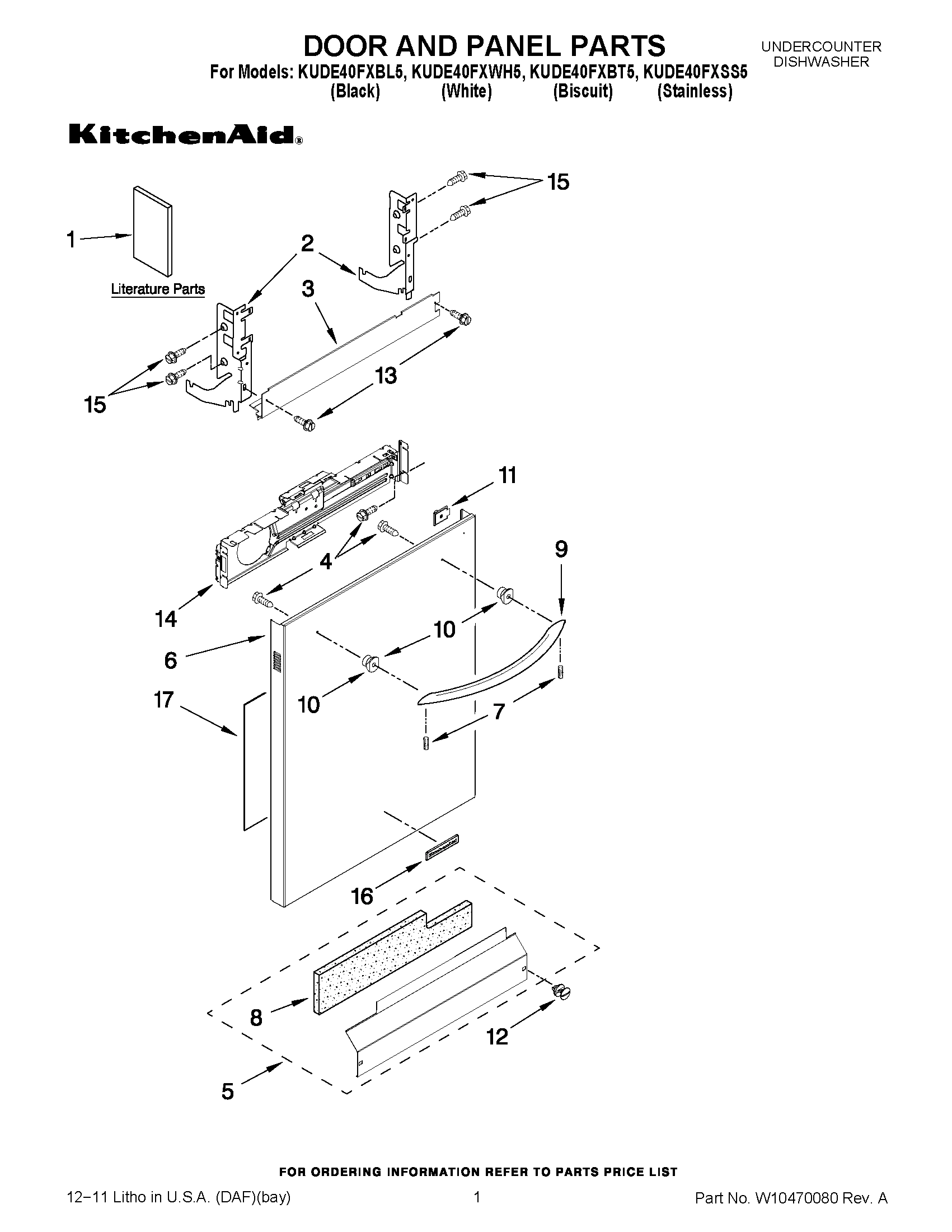 01 - DOOR AND PANEL PARTS