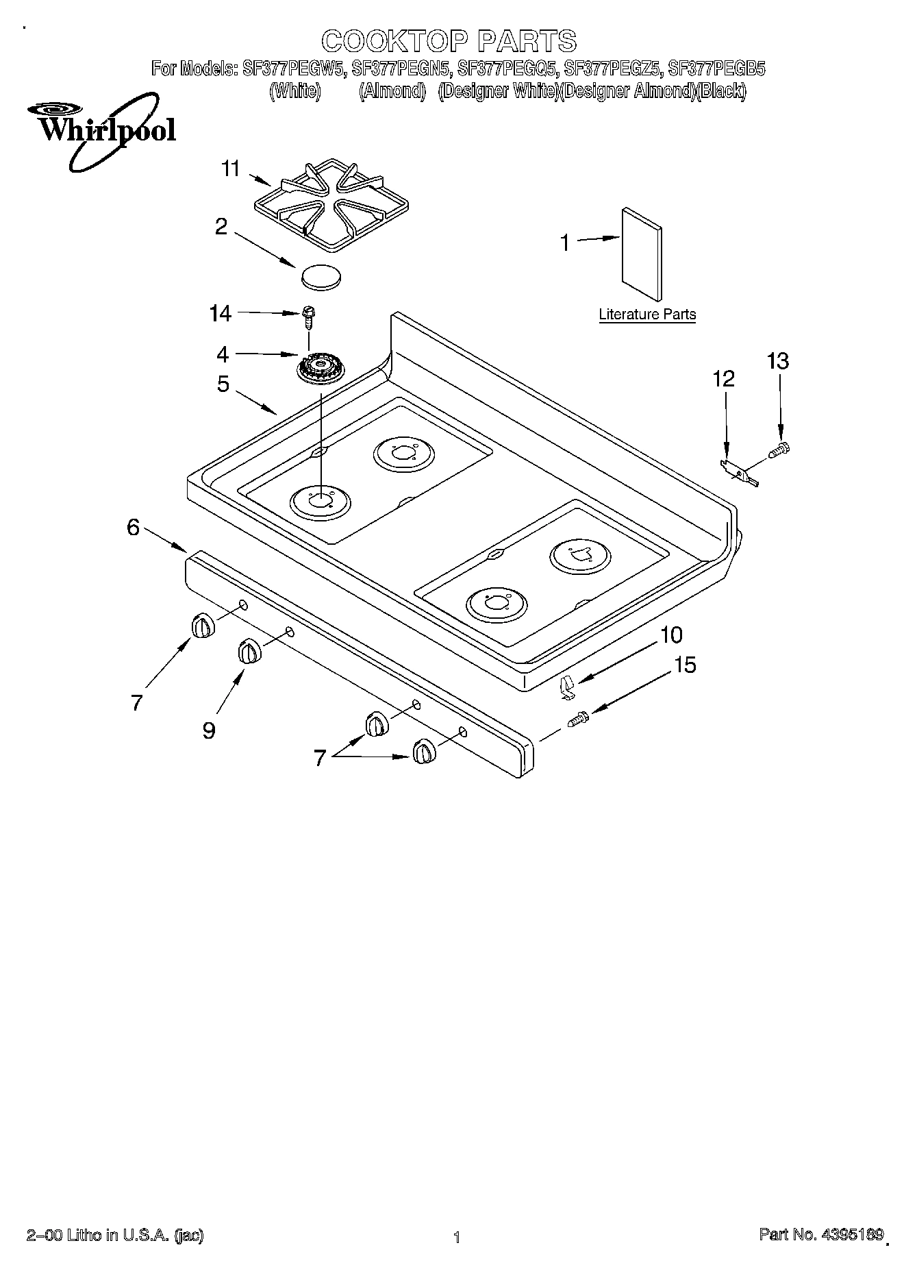 01 - COOKTOP, LITERATURE