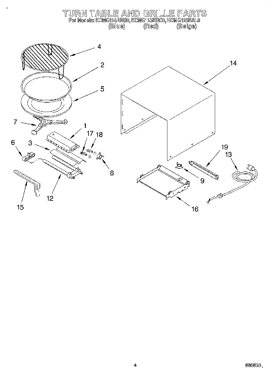 04 - TURNTABLE AND GRILLE