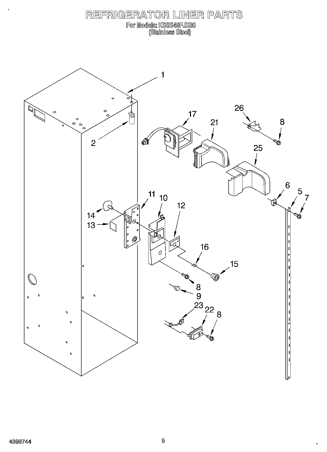 04 - REFRIGERATOR LINER