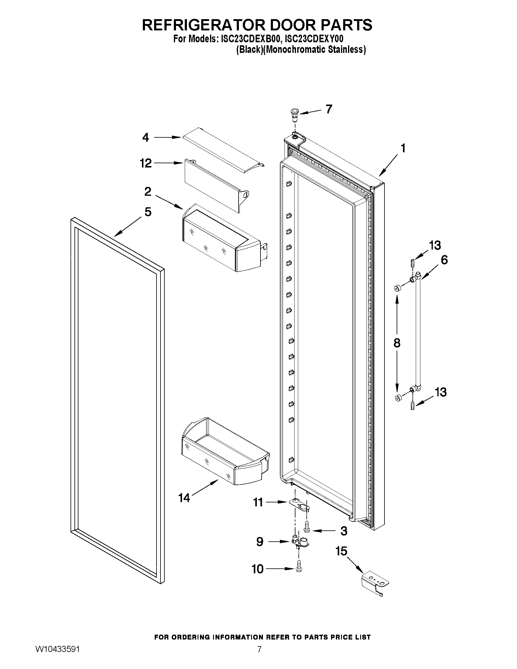 06 - REFRIGERATOR DOOR PARTS