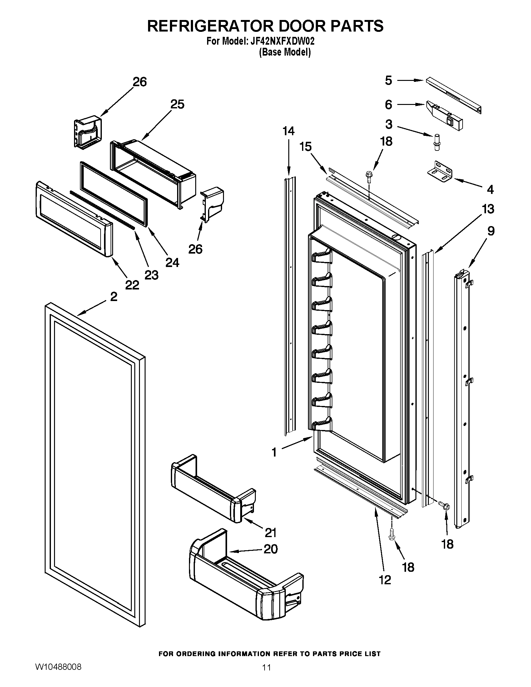 07 - REFRIGERATOR DOOR PARTS