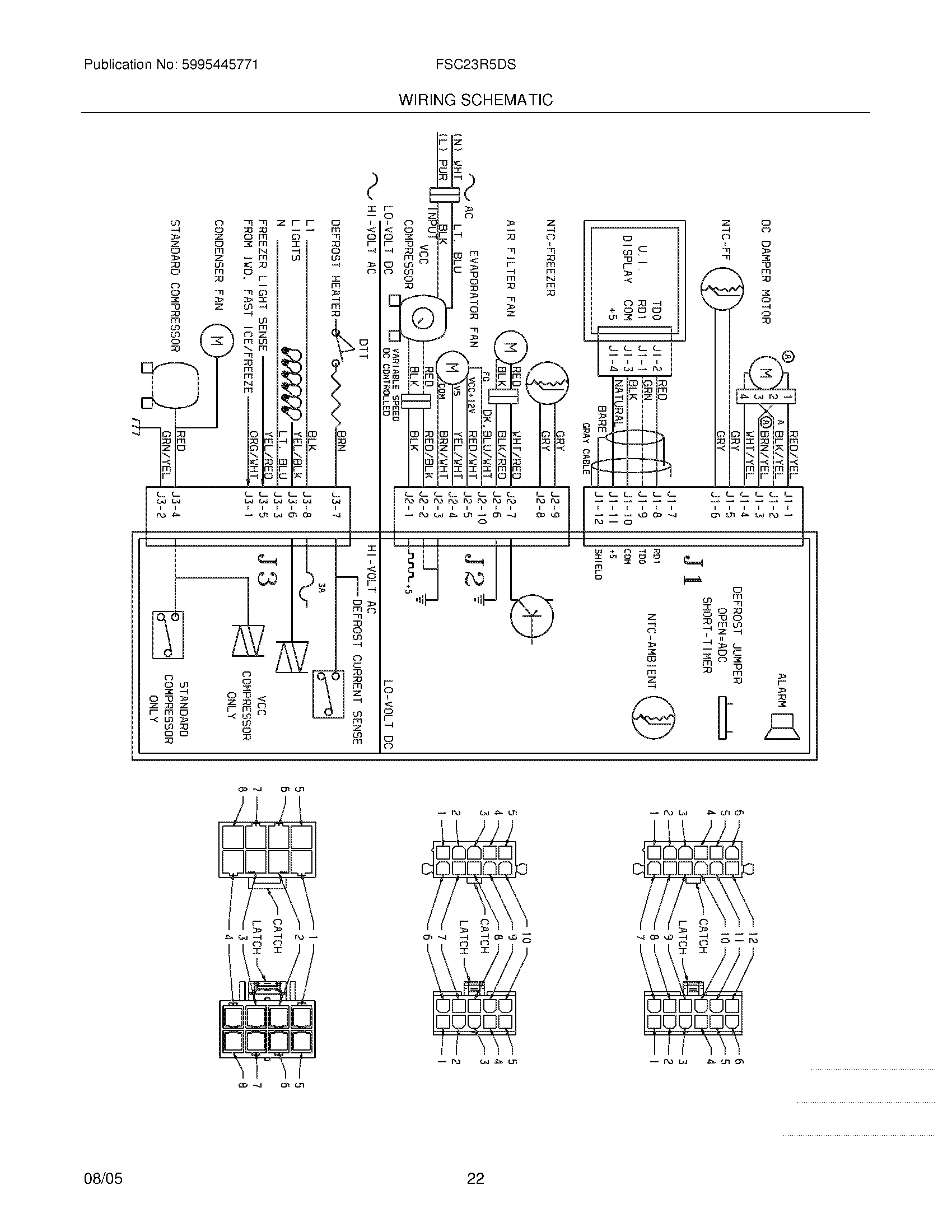 22 - WIRING SCHEMATIC