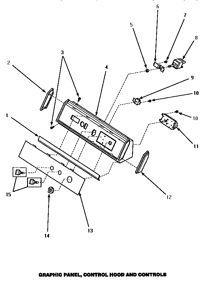 06 - GRAPHIC PANEL, CONTROL HOOD & CONTROLS
