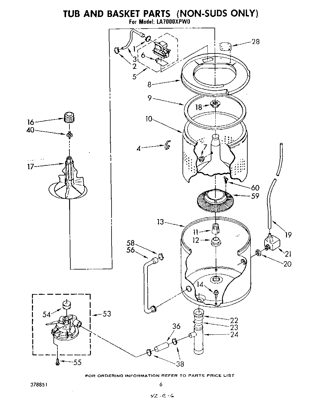 05 - TUB AND BASKET (NON-SUDS)
