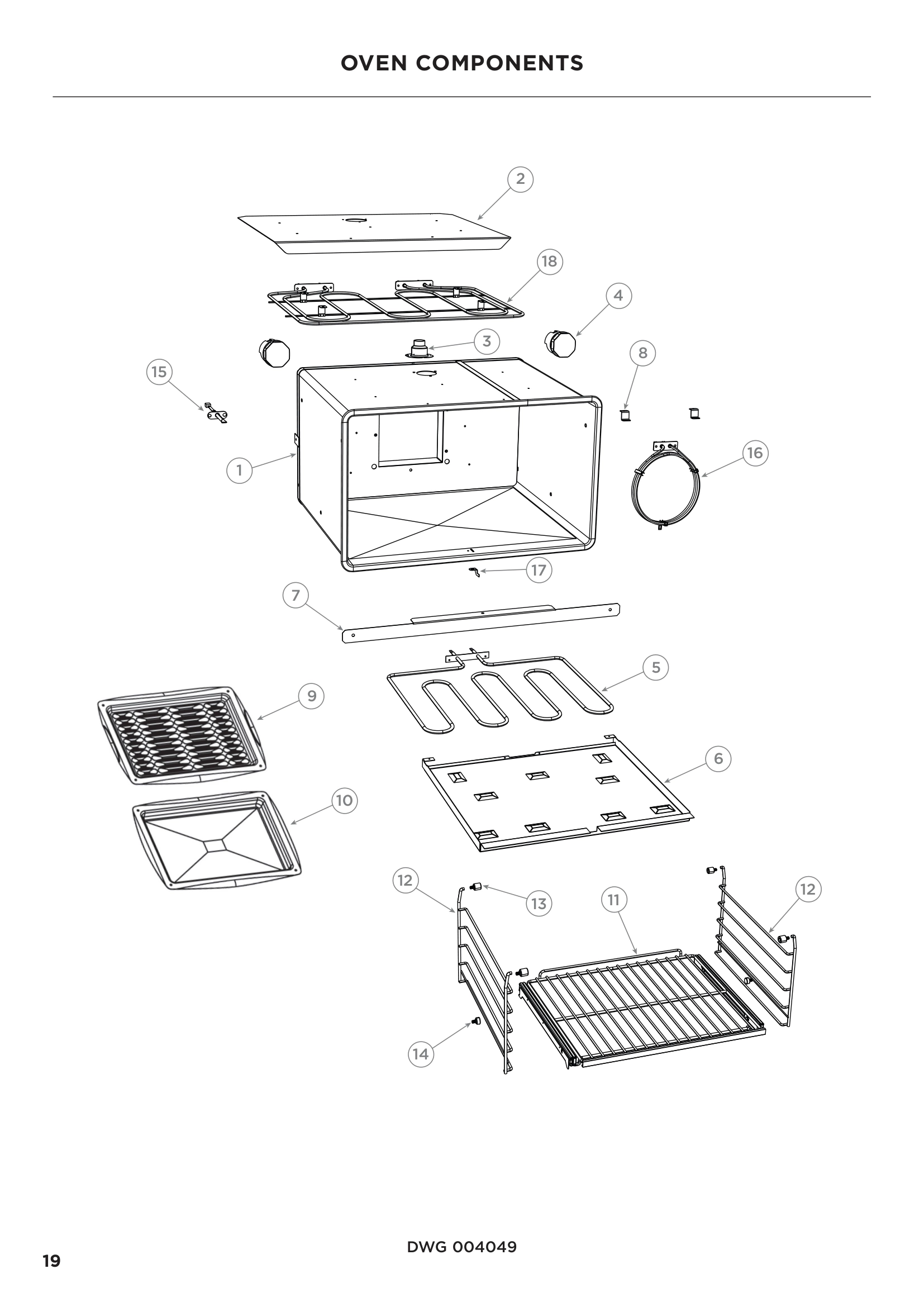OVEN COMPONENTS