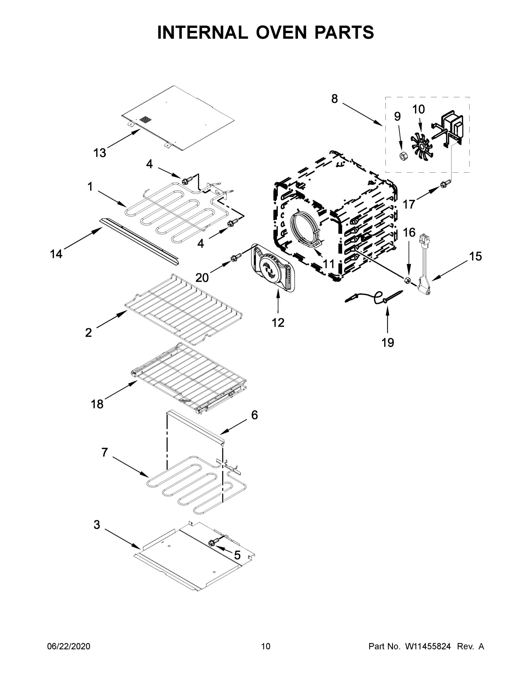 06 - INTERNAL OVEN PARTS