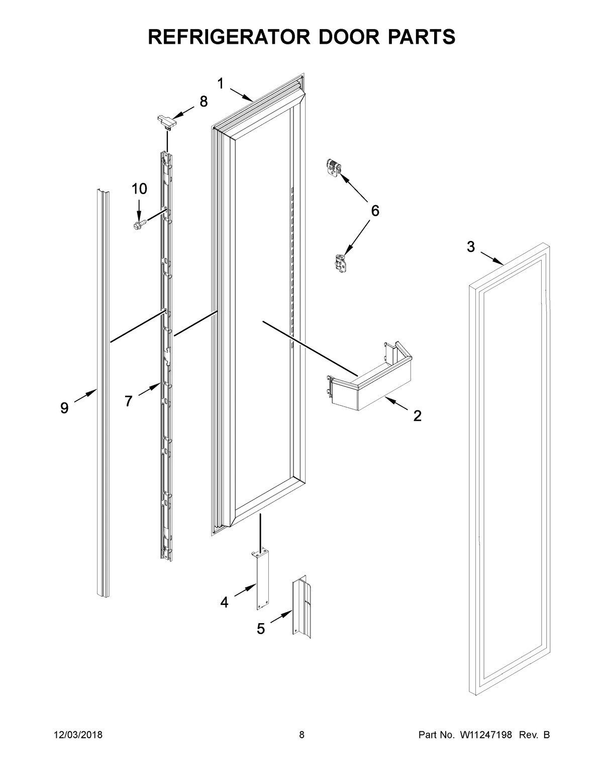 05 - REFRIGERATOR DOOR PARTS