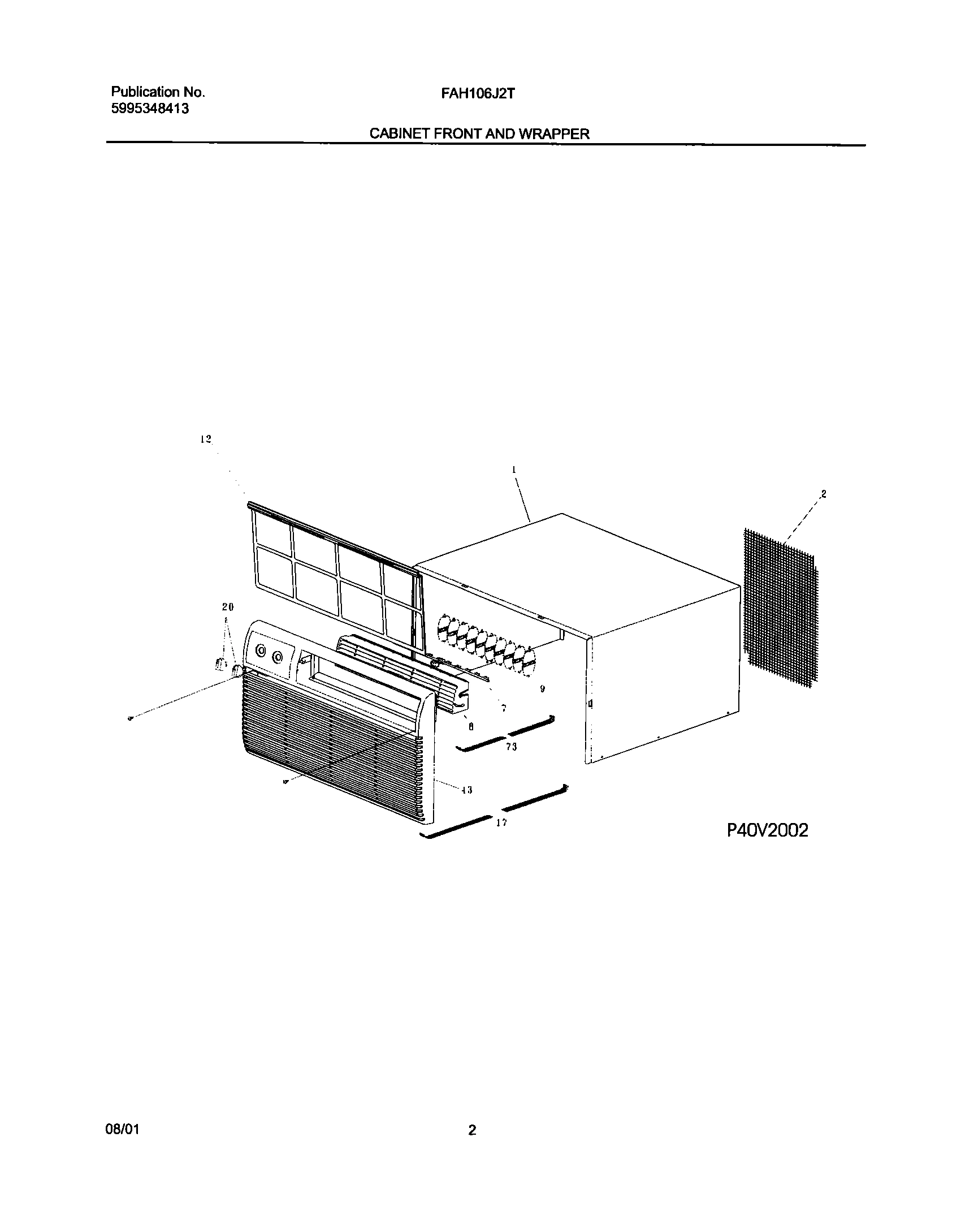 03 - CABINET FRONT AND WRAPPER