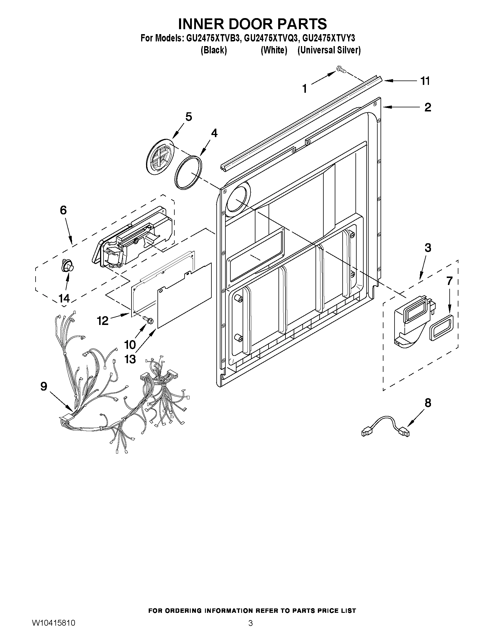 03 - INNER DOOR PARTS
