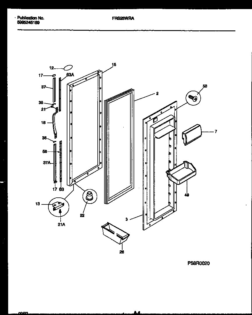 03 - REFRIGERATOR DOOR PARTS