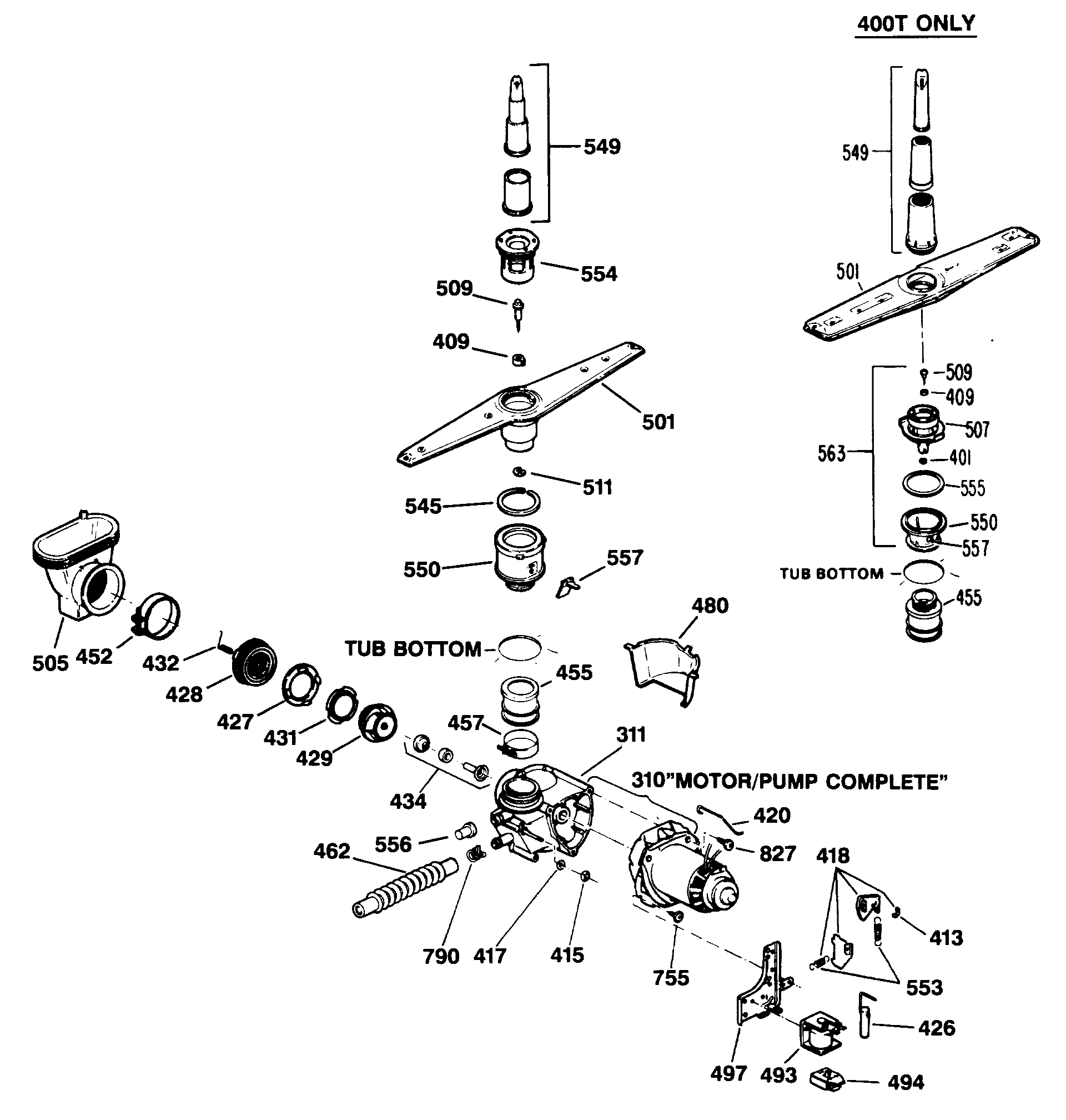 MOTOR-PUMP MECHANISM