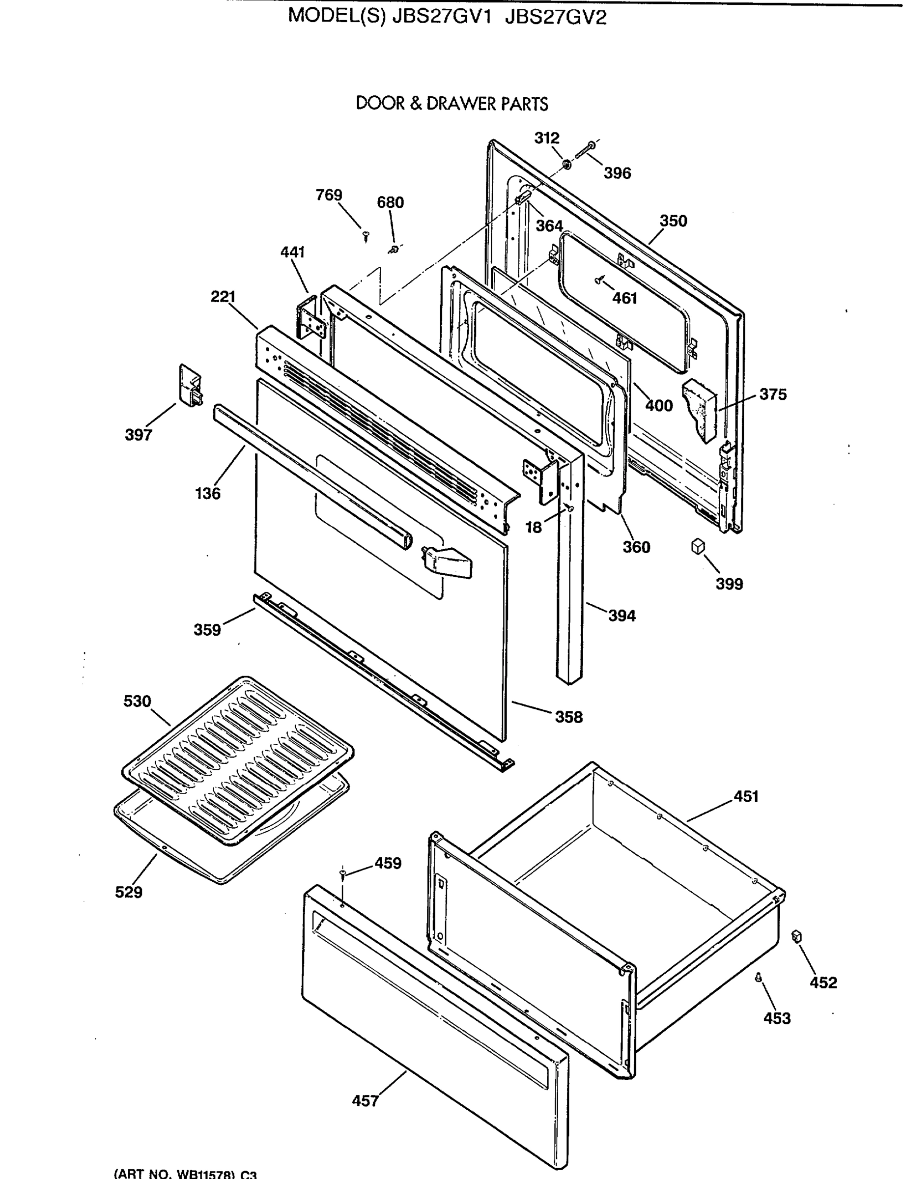 DOOR & DRAWER PARTS