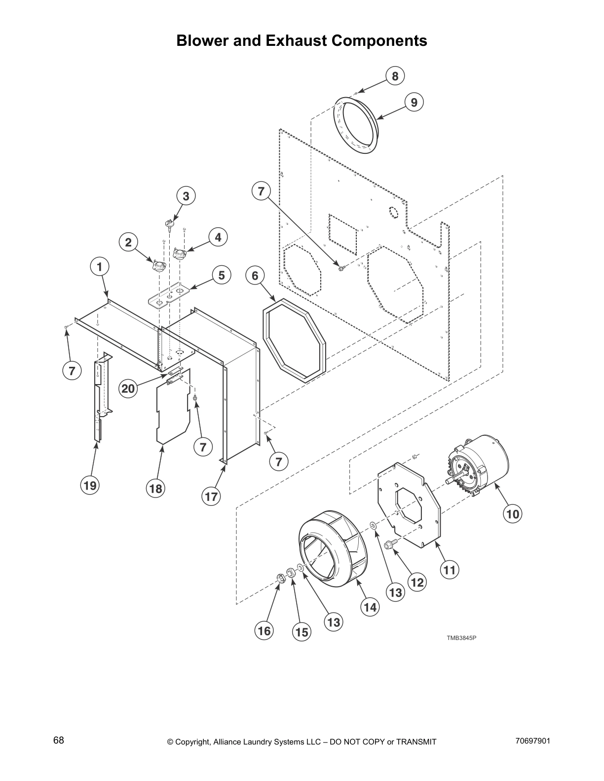 Blower and Exhaust Components